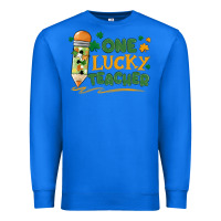 True Royal one lucky teacher Premium Sweatshirt - MaliasSmallBusiness