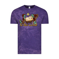 Cloud Purple joy to the world Vintage Tee - RanaPortraitStore