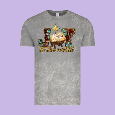 Joy To The World Vintage Tee Designed By Ranaportraitstore