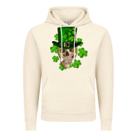 Vintage Artic st. patrick's day skull Vintage Hoodie - RanaPortraitStore