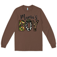 Chestnut mama's boy Long Sleeve Tee - CowhideDigitalArt