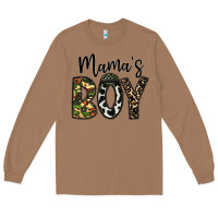 Toasted Coconut mama's boy Long Sleeve Tee - CowhideDigitalArt