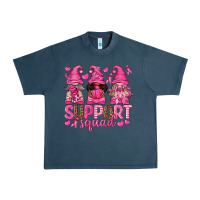 Midnight Navy Support Squad with Gnomes Urban Heavy Tee - texasbilliewilder