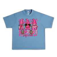 Pebble Blue Support Squad with Gnomes Urban Heavy Tee - texasbilliewilder