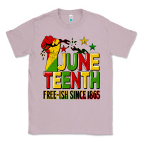 Lilac juneteenth fist free ish since 1865 Classic Tee - HRA Design Shop