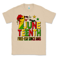 Mushroom juneteenth fist free ish since 1865 Classic Tee - HRA Design Shop