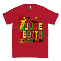 Red juneteenth fist free ish since 1865 Classic Tee - HRA Design Shop