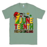 Sage juneteenth fist free ish since 1865 Classic Tee - HRA Design Shop