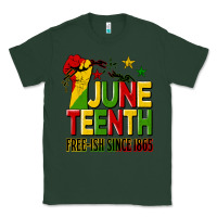 Sports Green juneteenth fist free ish since 1865 Classic Tee - HRA Design Shop