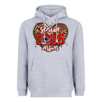 Heather Grey senior 2025 mom football Heavyweight Hoodie - MaliasSmallBusiness