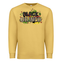 Antique Gold black owned Premium Sweatshirt - MaliasSmallBusiness