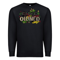 Black black owned Premium Sweatshirt - MaliasSmallBusiness