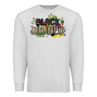 Dove Grey black owned Premium Sweatshirt - MaliasSmallBusiness