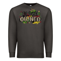 Smoke black owned Premium Sweatshirt - MaliasSmallBusiness