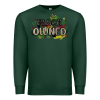 Sports Green black owned Premium Sweatshirt - MaliasSmallBusiness