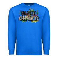 True Royal black owned Premium Sweatshirt - MaliasSmallBusiness