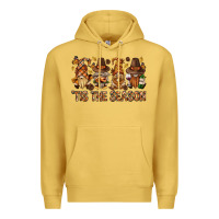 Antique Gold 'tis the season gnomies bbs Premium Hoodie - BundleAndBundleShop
