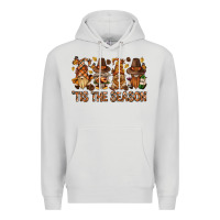 Dove Grey 'tis the season gnomies bbs Premium Hoodie - BundleAndBundleShop