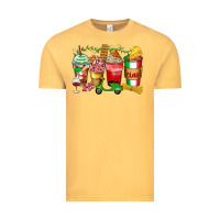Vintage Mustard italy coffee cups Vintage Tee - Zillion Design Studio