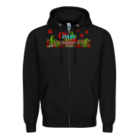 Black texas chica Zipper Hoodie - Jasminsmagicworld