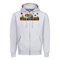 Heather Grey texas chica Zipper Hoodie - Jasminsmagicworld