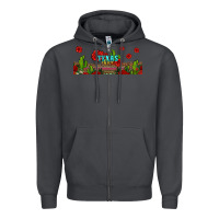 Smoke texas chica Zipper Hoodie - Jasminsmagicworld