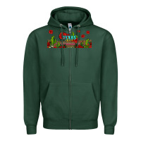 Sports Green texas chica Zipper Hoodie - Jasminsmagicworld