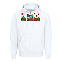 White texas chica Zipper Hoodie - Jasminsmagicworld