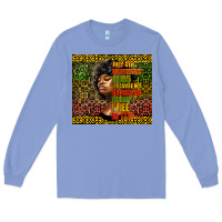 Colony Blue juneteenth celebrate Long Sleeve Tee - HRA Design Shop