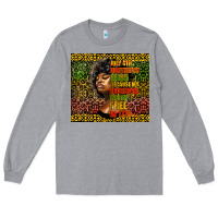 Heather Grey juneteenth celebrate Long Sleeve Tee - HRA Design Shop