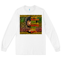 White juneteenth celebrate Long Sleeve Tee - HRA Design Shop