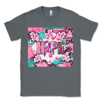 Charcoal Heather hope breast cancer Classic Tee - AdoDesignShop