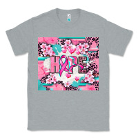 Heather Grey hope breast cancer Classic Tee - AdoDesignShop
