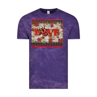 Cloud Purple love ladybug Vintage Tee - BarkalooDesign