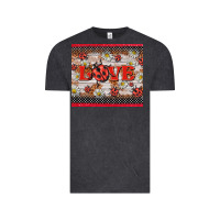 Vintage Black love ladybug Vintage Tee - BarkalooDesign