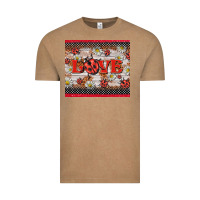 Vintage Coffee love ladybug Vintage Tee - BarkalooDesign