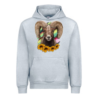 Heather Grey Texas Bighorn Sheep Urban Hoodie - Bettercallsaul