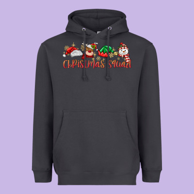 Christmas Squad Heavyweight Hoodie Designed By Maliassmallbusiness