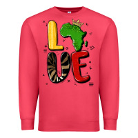 Cardinal africa love Premium Sweatshirt - MaliasSmallBusiness