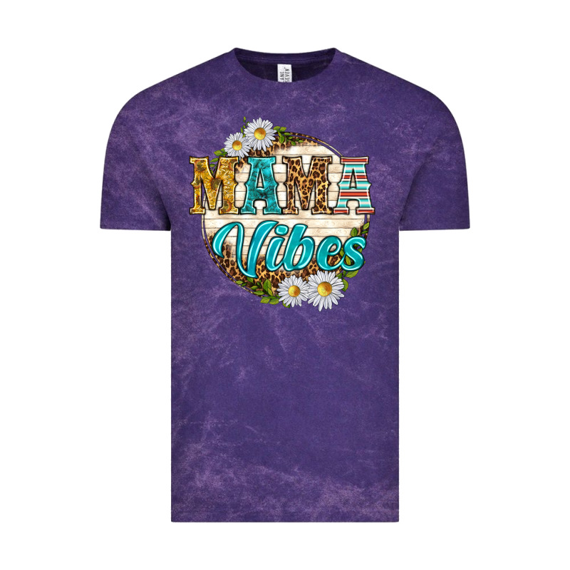 Mama Vibes With Daisies Vintage Tee by texasbilliewilder | Teevron