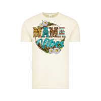 Vintage Arctic mama vibes with daisies Vintage Tee - texasbilliewilder