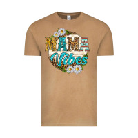 Vintage Camel mama vibes with daisies Vintage Tee - texasbilliewilder