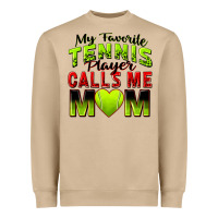 My Favorite Tennis Player Calls Me Mom Heavyweight Sweatshirt | Teevron