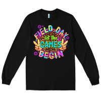 Black field day let the games begin Long Sleeve Tee - AdoDesignShop