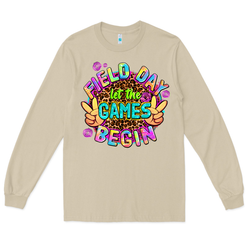 Field Day Let The Games Begin Long Sleeve Tee by AdoDesignShop | Teevron