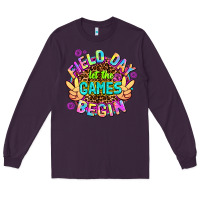 Plum field day let the games begin Long Sleeve Tee - AdoDesignShop
