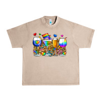 French Oak pride wine cups Urban Heavy Tee - Zillion Design Studio