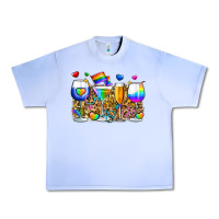 Grape Ice pride wine cups Urban Heavy Tee - Zillion Design Studio