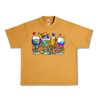 Peanut Butter pride wine cups Urban Heavy Tee - Zillion Design Studio