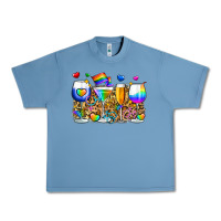 Pebble Blue pride wine cups Urban Heavy Tee - Zillion Design Studio